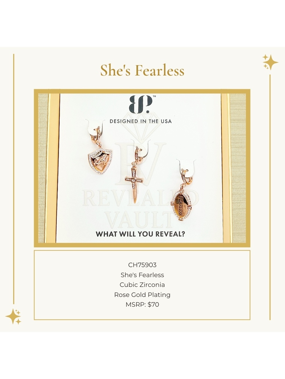 She's Fearless - Gem Society Charms Summer 2026